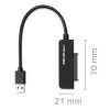 Qoltec Adapter SATA | Przejściówka na dysk SSD HDD 2.5 | USB 3.0 | Super speed 5Gb/s | 2TB